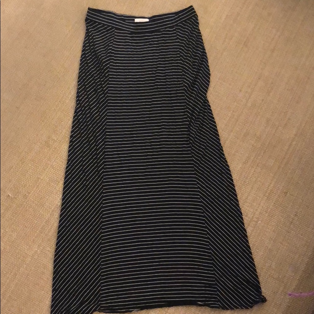 Striped maxi